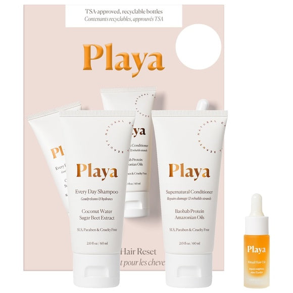 Playa Healthy Hair Reset- Travel Size Trio