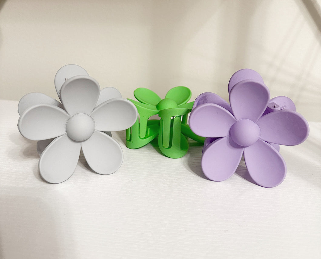 Flower Claw Clips (Large)